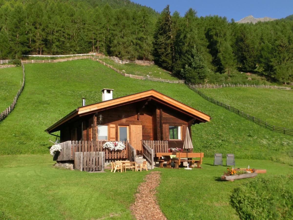 Вилла Ferienhuette Premstlahof Мартелло Экстерьер фото