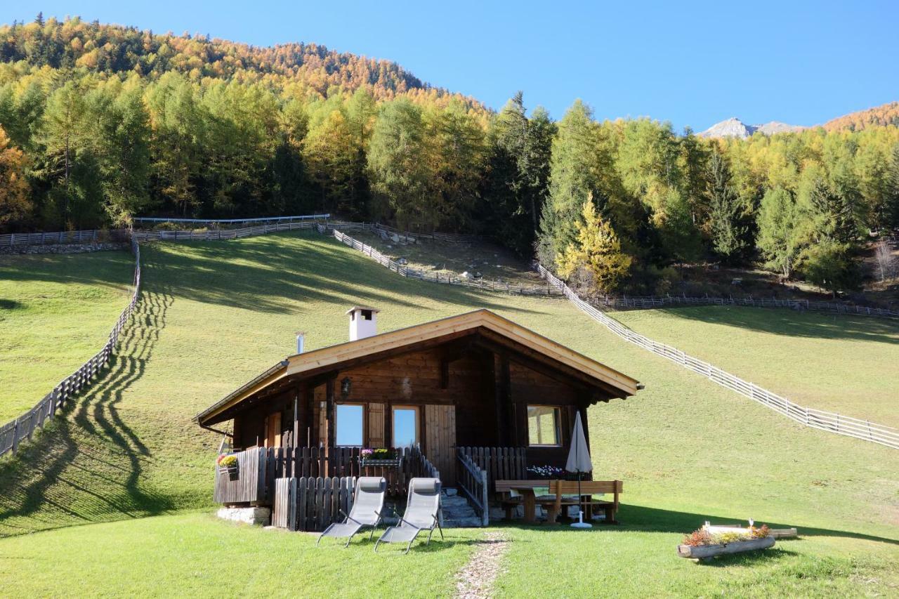 Вилла Ferienhuette Premstlahof Мартелло Экстерьер фото